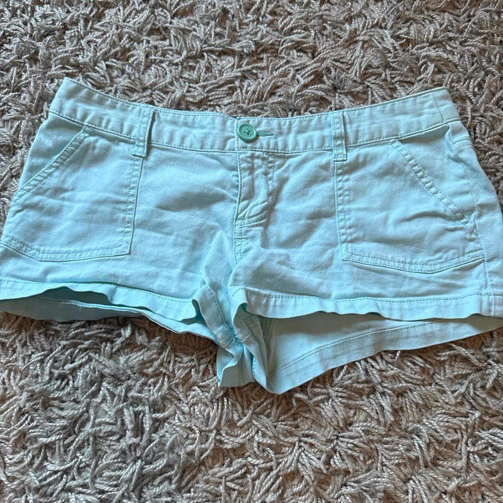 Women's Light Blue Shorts
